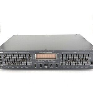 Numark EQ2600 Stereo Graphic Equalizer Spectrum Display Powers On Vintage Audio